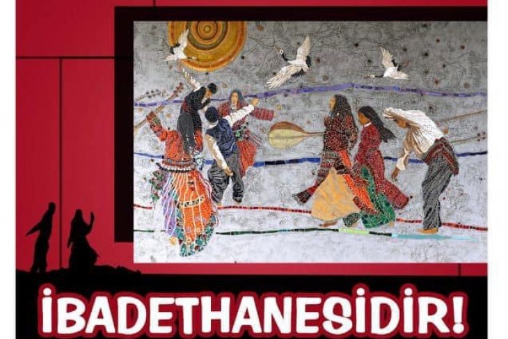 CEMEVLERİ ALEVİLERİN İBADETHANESİDİR