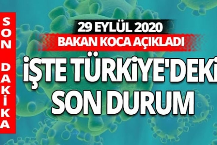 29 Eylül korona tablosu